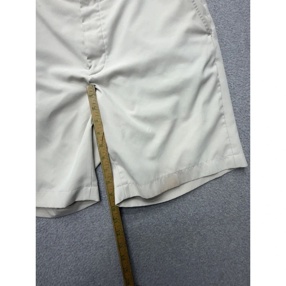 Brooks Brothers St Andrews Links Shorts Mens 36 Beige Golf Chino 9 Inseam Casual